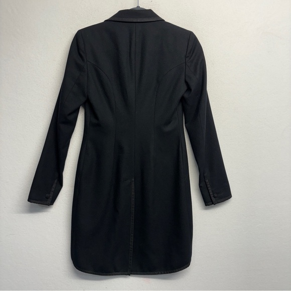 Rugby Ralph Lauren Tuxedo Jacket Coat 2 Black Wool Tailcoat Formal Suiting - Picture 2 of 8